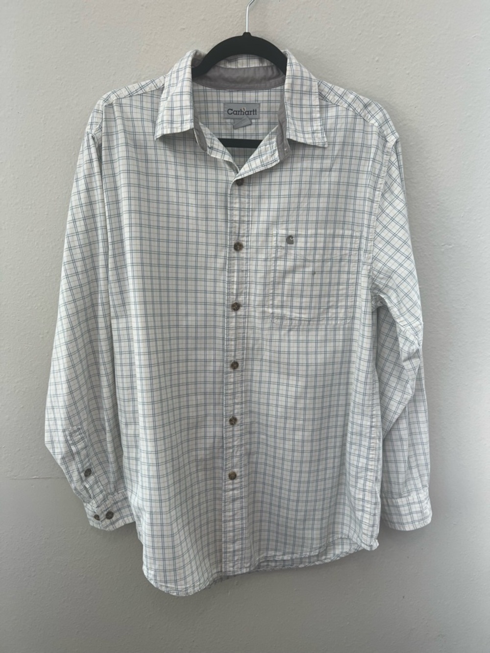 Carhartt Plaid Button Up Shirt Medium Workwear